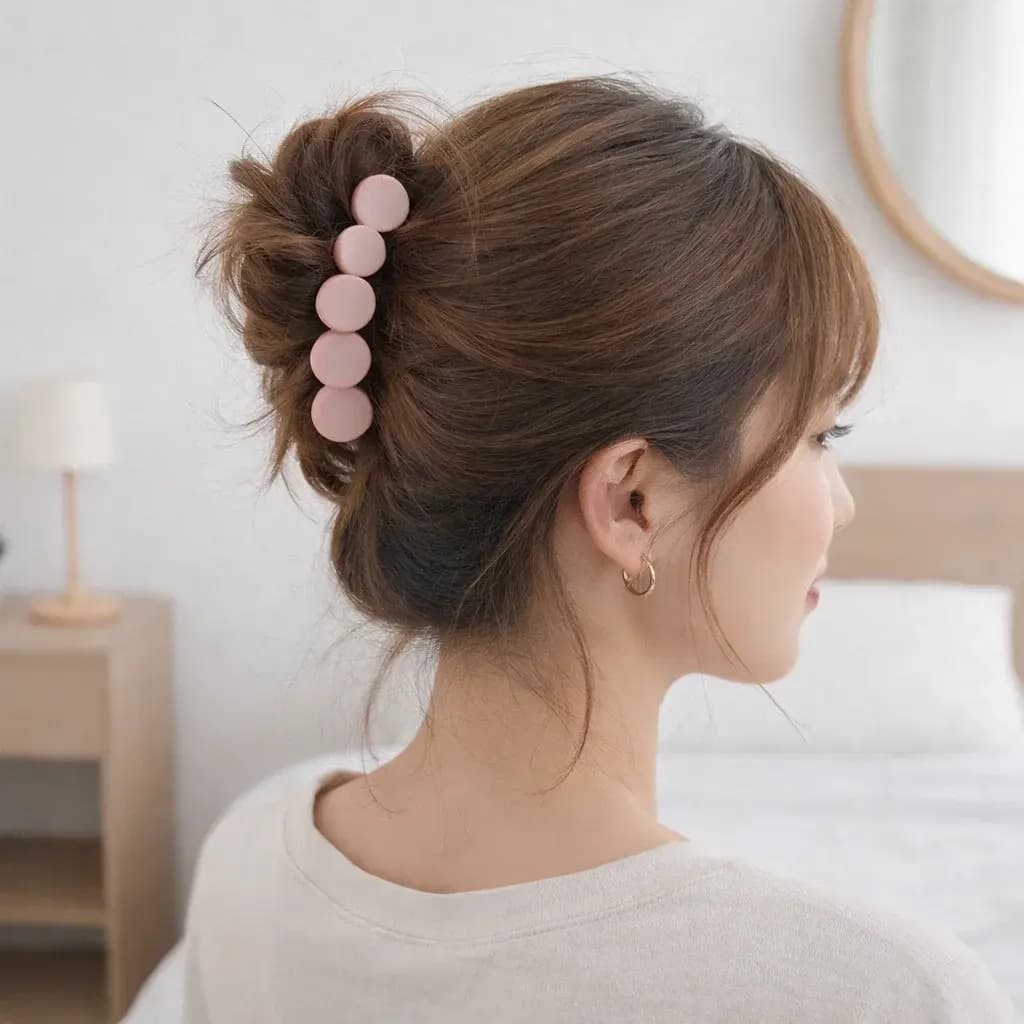 Korean Style Matte Banana Hair Clip